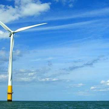 Off shore wind turbine phault
