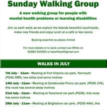 Walking group poster   july 2013