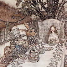Alice tea party toronto public library
