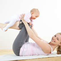 Baby yoga events on wight
