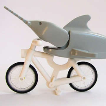 Bike with shark oskay