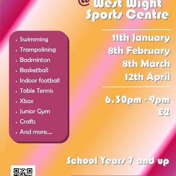 West wight youth cafe poster jan 2014