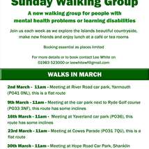 Walking group poster   march 2014