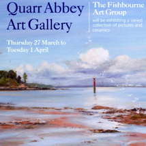 Fishbourne art group poster quarr