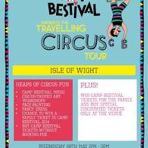 Camp besti circus poster
