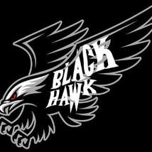 Black hawk logo