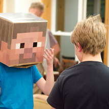 Minecraft head by qwrrty