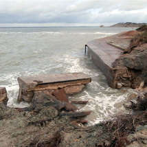 Totland sea defences nov 2013 2 isle of wight council