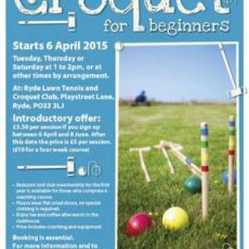 Croquet for beginners