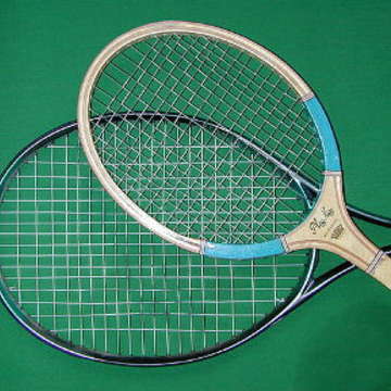 Tennis rackets by core materials