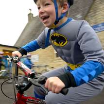 Cycling batman