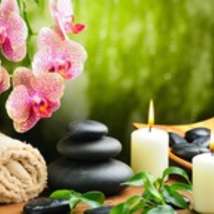 Zen meditation ideas stone candle hd picture widescreen 1 