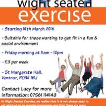 Seated exercise class 1 