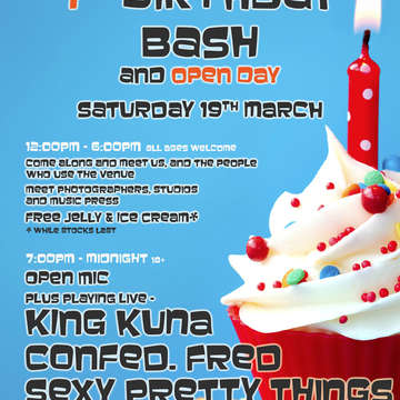 1st birthday bash and open day