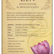 Zen meditation mindfulness insight