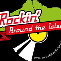 Rockin around the island logo