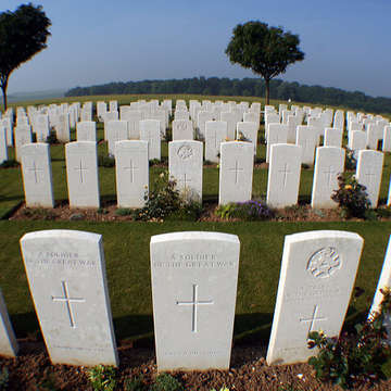 Battle of the somme graves by sean b