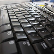 Computer keyboard by bigoakflickr
