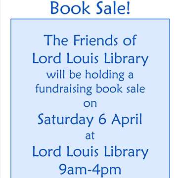 Friends book sale 1 dec