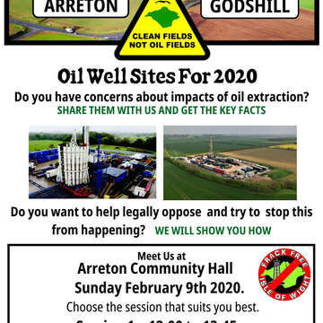 Arreton meeting feb 9th 2020 poster