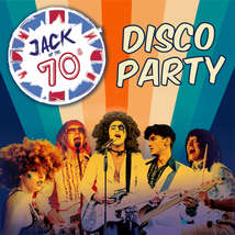 Jut70s promo disco party square