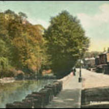 Bonchurch pond iw historic postcards
