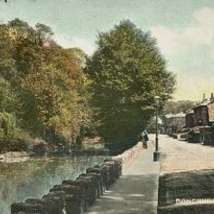Bonchurch pond isle of wight historical postcards