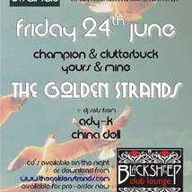 The golden strands ep launch poster