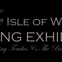 The isle of wight wedding exhibition logo white