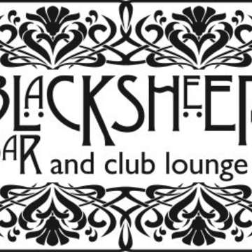 Blacksheep bar logo b onw