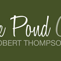 The pond cafe logo green back 