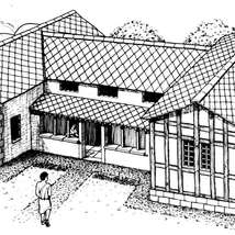 Lrnewport roman villa   reconstruction drawing