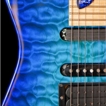 Blue guitar artbrom