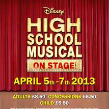 Hsm poster red