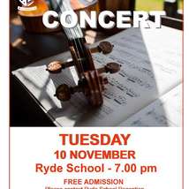 Autumn concert at ryde