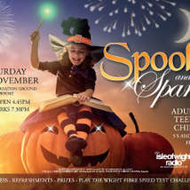 Spooks and sparks poster
