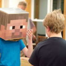 Minecraft head by qwrrty 1 