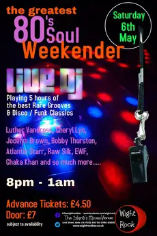 The 'Greatest Soul Weekender' Night at Wight Rock Bar : Events on the ...