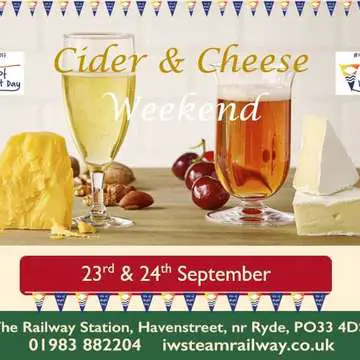 Cider cheese weekend combined with iw day 2017