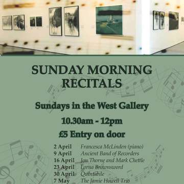 Sunday morning recitals poster