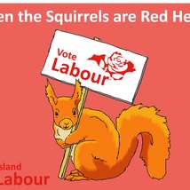 Vote labour red squirrel