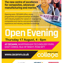 A4 poster cecamm open eve 17 august