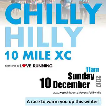 Chilly hilly 2017 poster