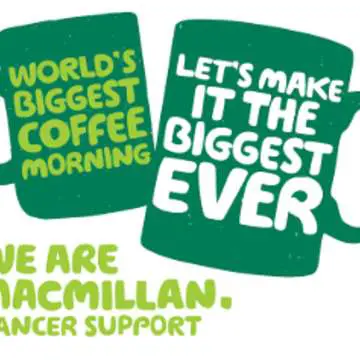 Macmillan coffee morning offical image