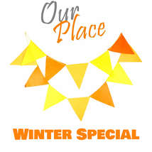 Our place winter special logo