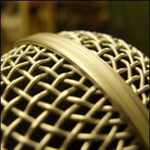 Microphone close up