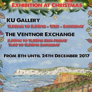 Christmas exhibition poster