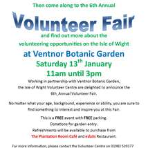 Vbg volunteer fair january 2018 poster a5