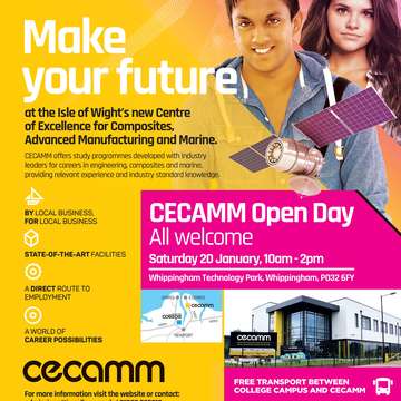2018 january 19 left hand page iw college cecamm open day