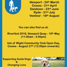 Guide dogs 2018 poster